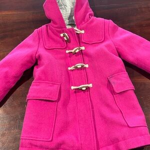 Mini boden wool coat